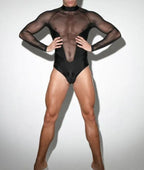 BODYSUIT LONG NEGRO