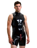 Joyglove SpeedForm – Sleek Zip Bodysuit in Black with Red Trim