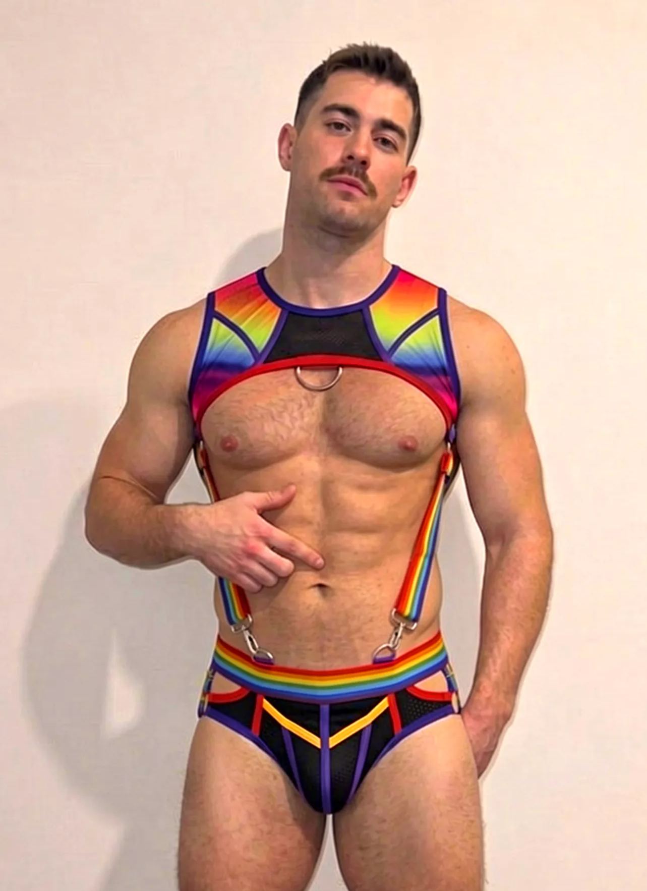 Joyglove Pride Rainbow Harness Set