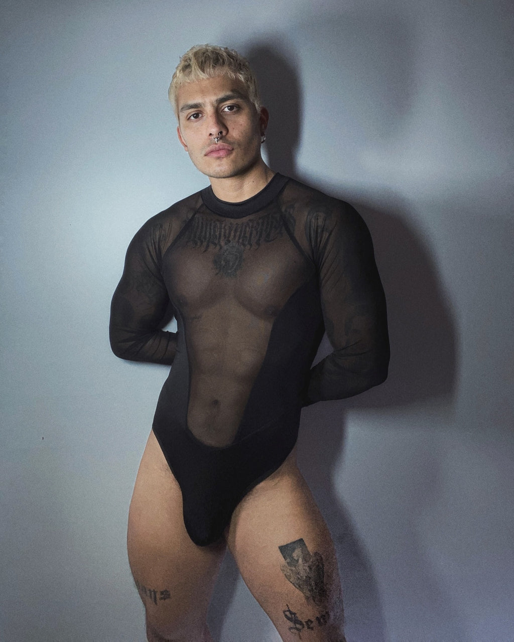BODYSUIT LONG NEGRO
