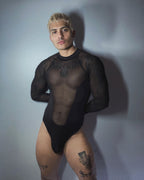 BODYSUIT LONG NEGRO