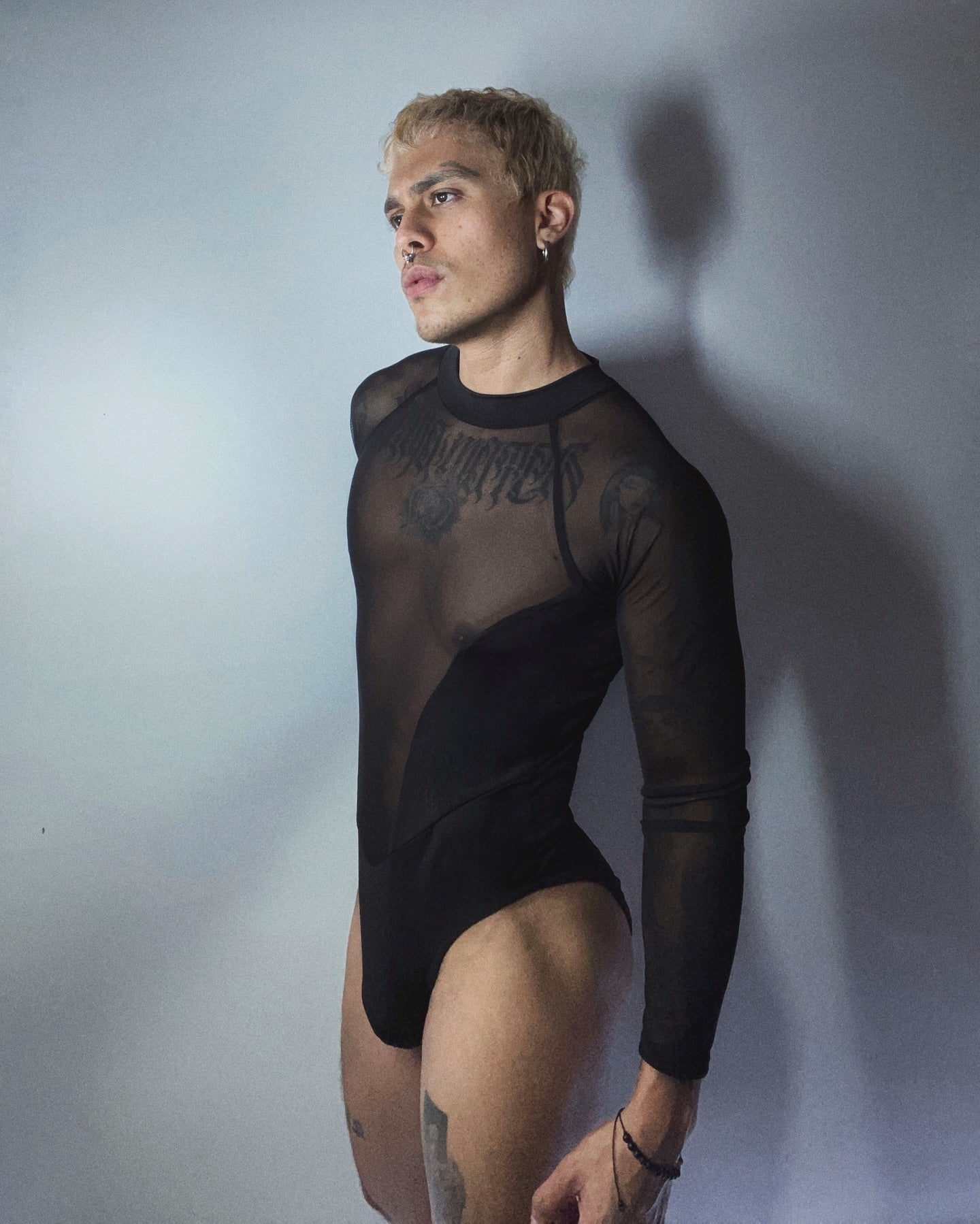 BODYSUIT LONG NEGRO