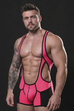 Joyglove Apex Open-Side Mesh Wrestling Singlet